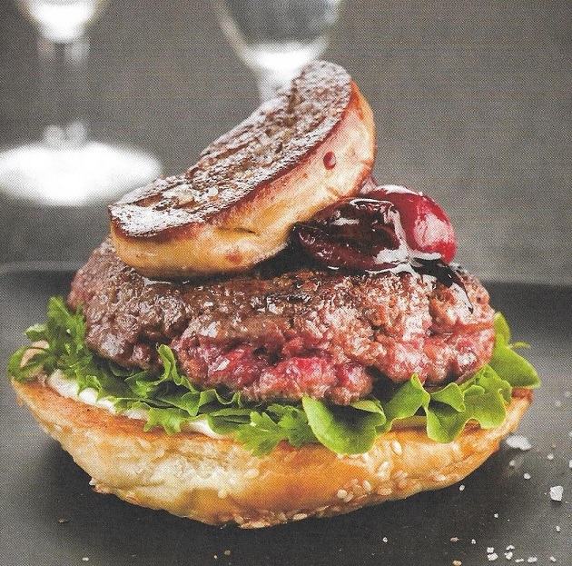 Burger foie gras/cerise E5v3