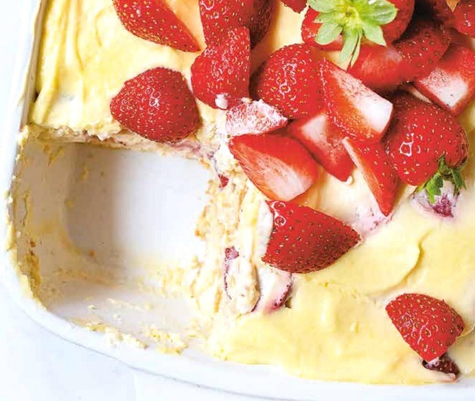 Tiramisu aux fraises Irvj