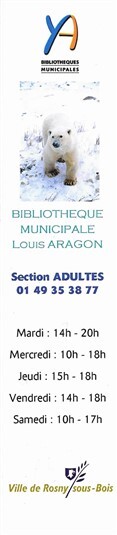 Bibliothèques municipales de Rosny sous bois (93) M3nr