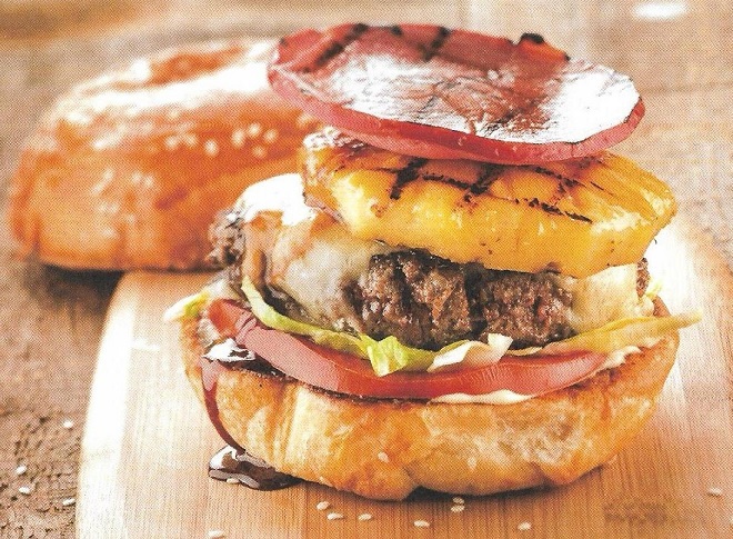 Burger terriyaki Yjyf