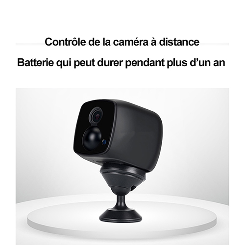 Contrôle à distance mini caméra de surveillance avec détection de mouvement à partir de 20 mètres