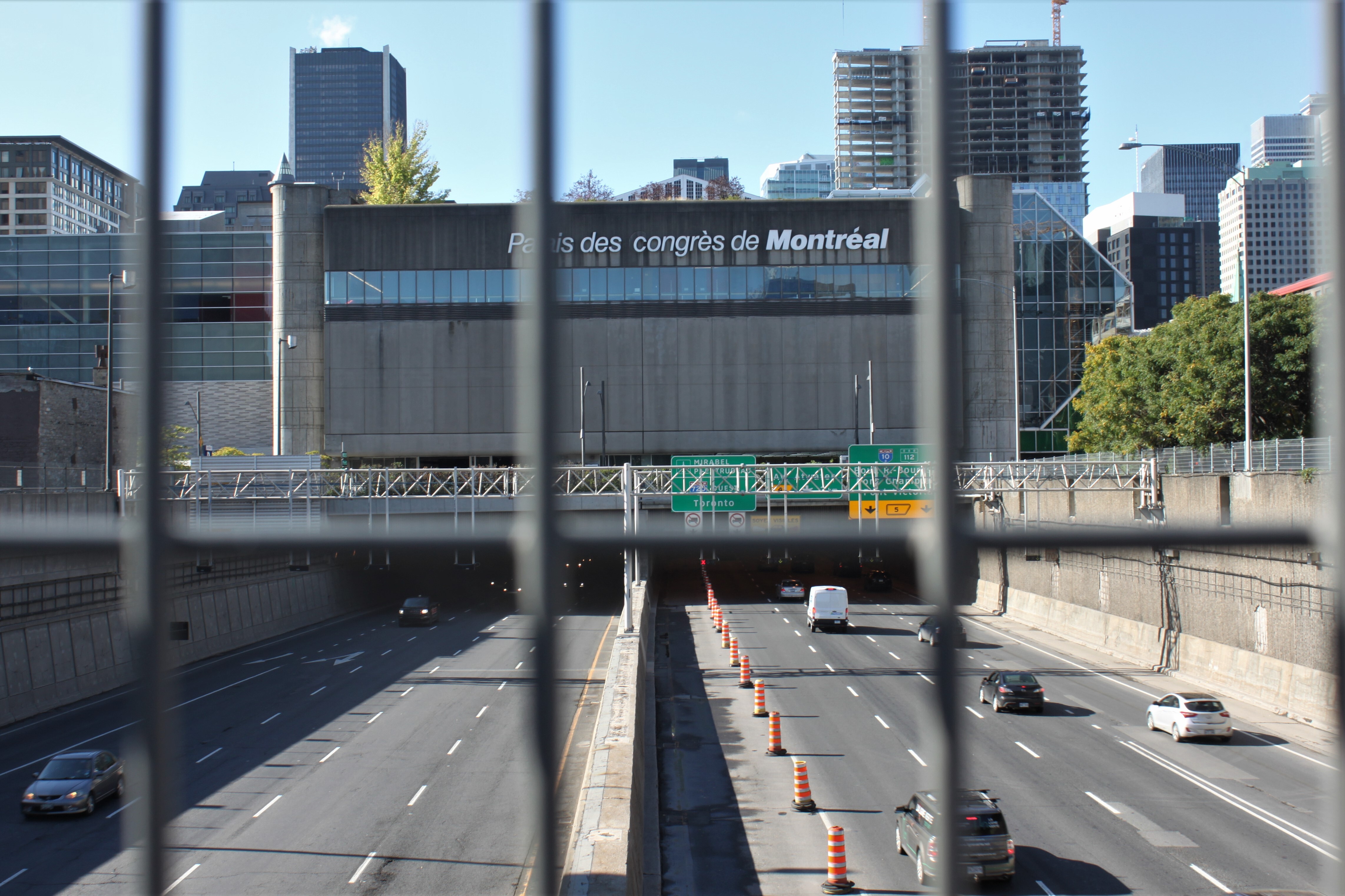 Ville-Marie Highway in Montreal