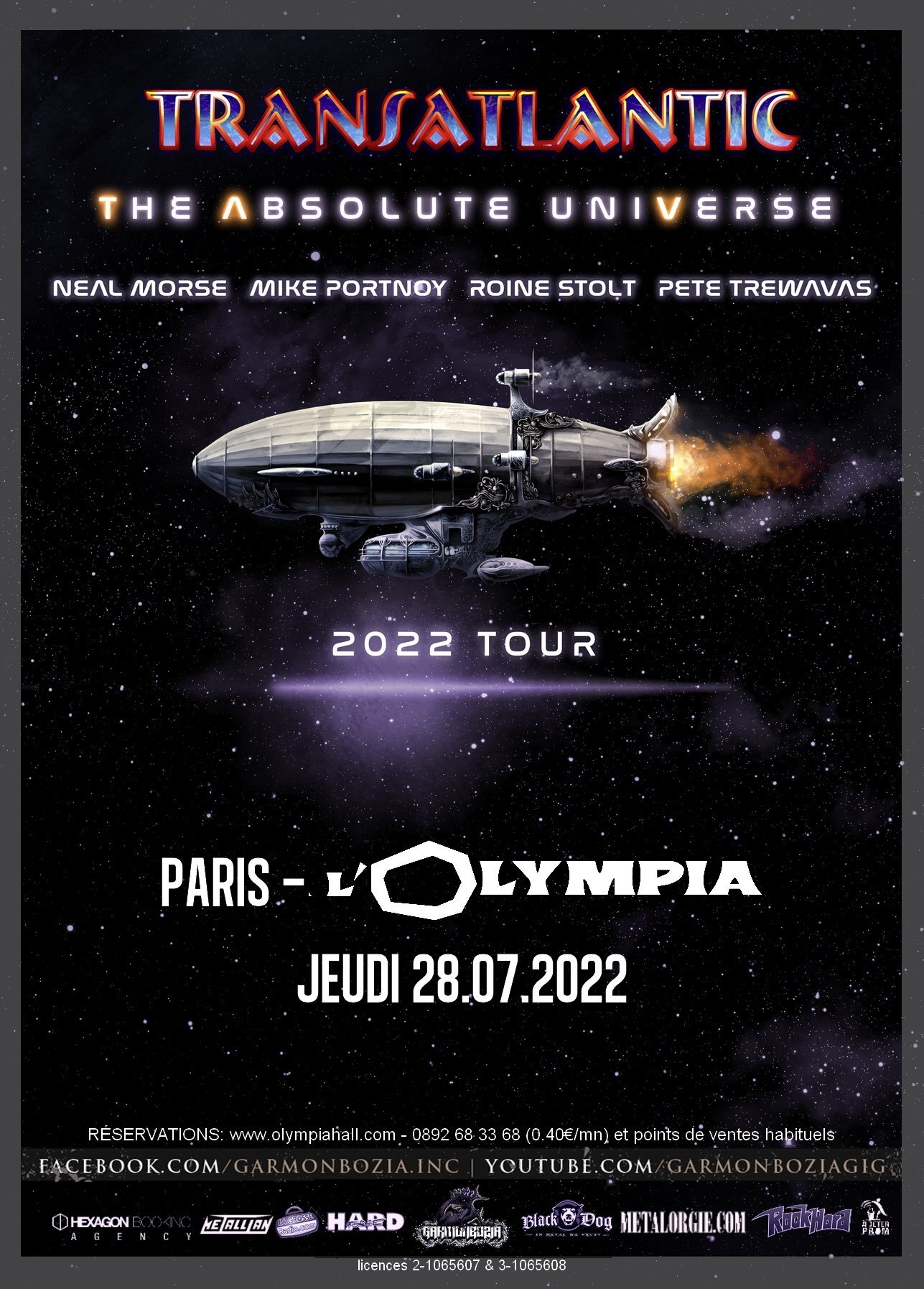 Transatlantic, L'Olympia, Paris - 28 juillet 2022