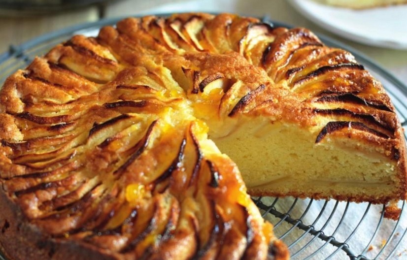 Gâteau aux pommes Zlgy