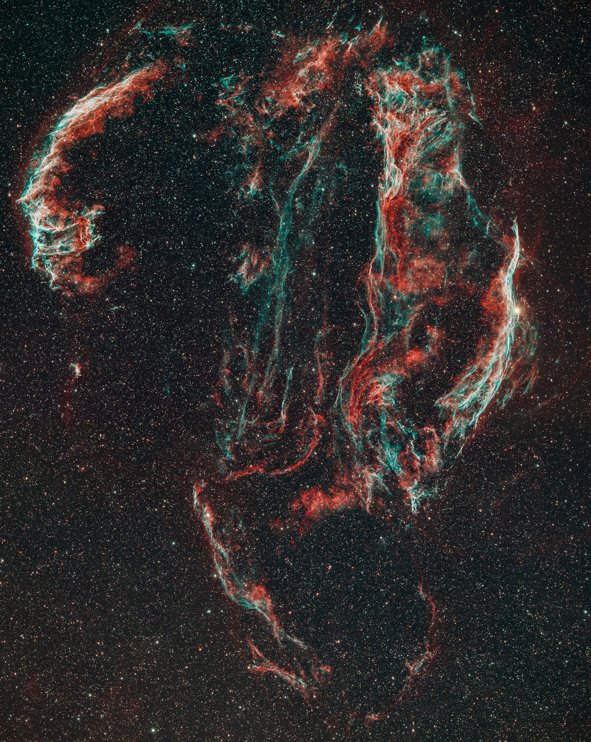 (Rem. SNR) Cygnus Loop (NGC6990 - NGC6979 -NGC6992) 0818