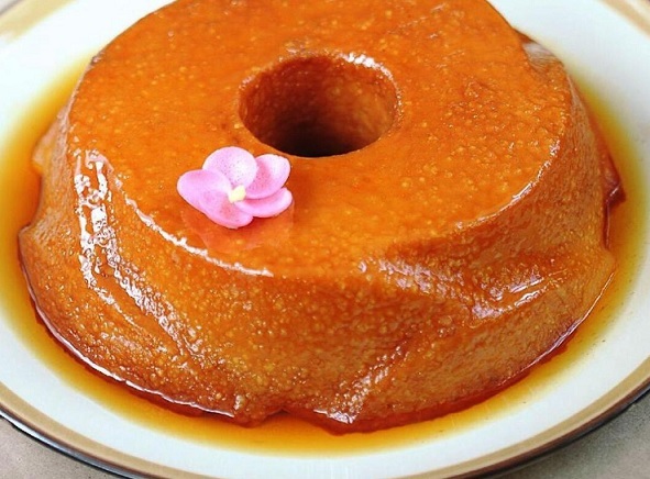 Flan au caramel/tapioca/lait de coco Eddf