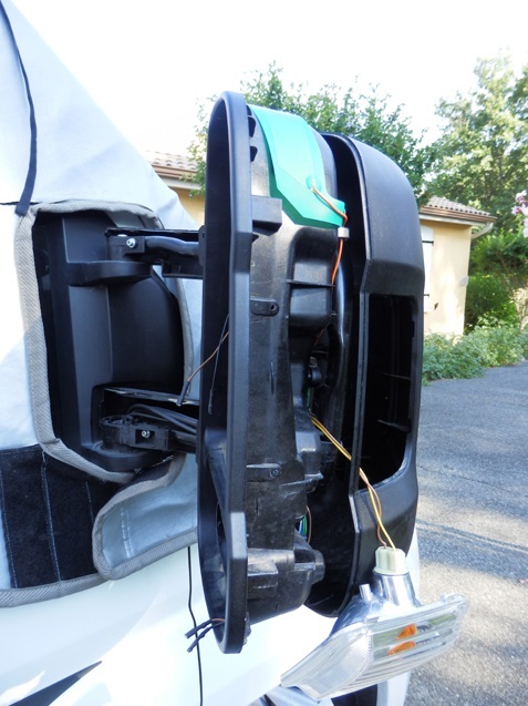 D montage De La Coque D un R troviseur Ducato Forum Camping car 