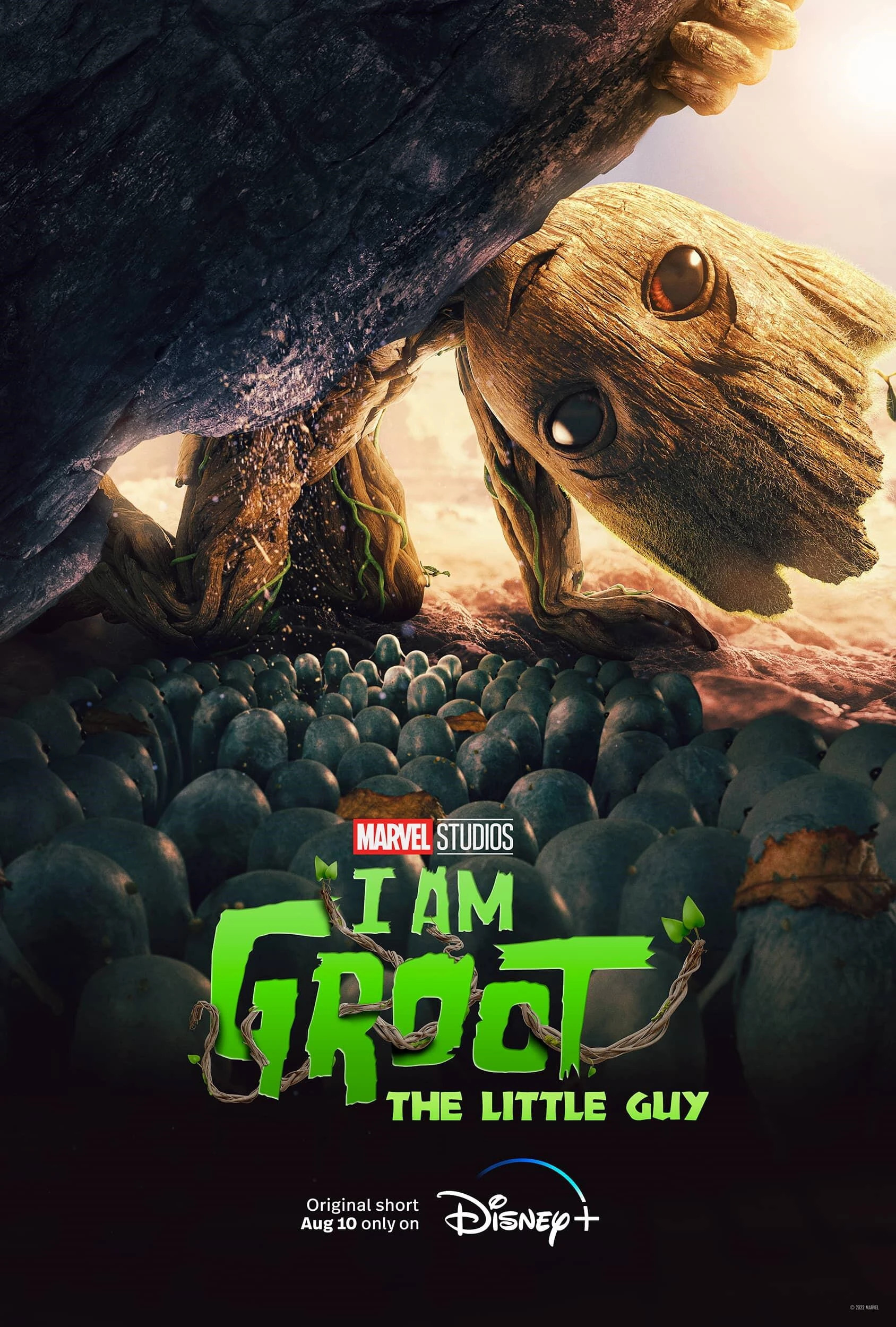 I Am Groot copyright Marvel Studios, The Walt Disney Company