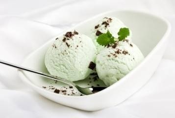 Sorbet menthe/chocolat Cwfu