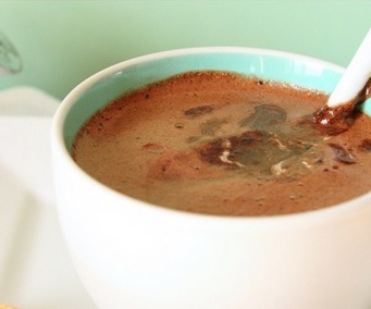 Chocolat chaud au nougat F9f8