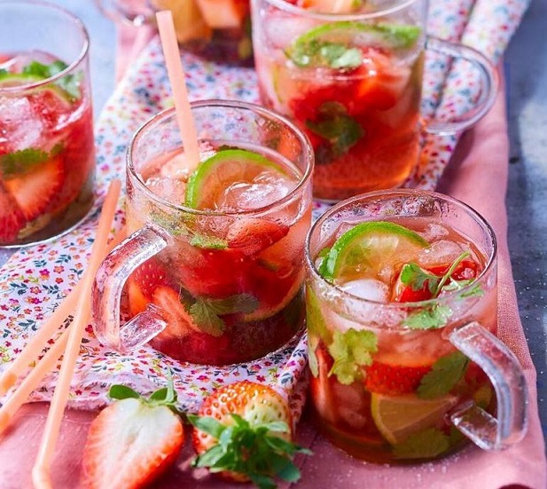 Mojito fraises/coriandre R83a