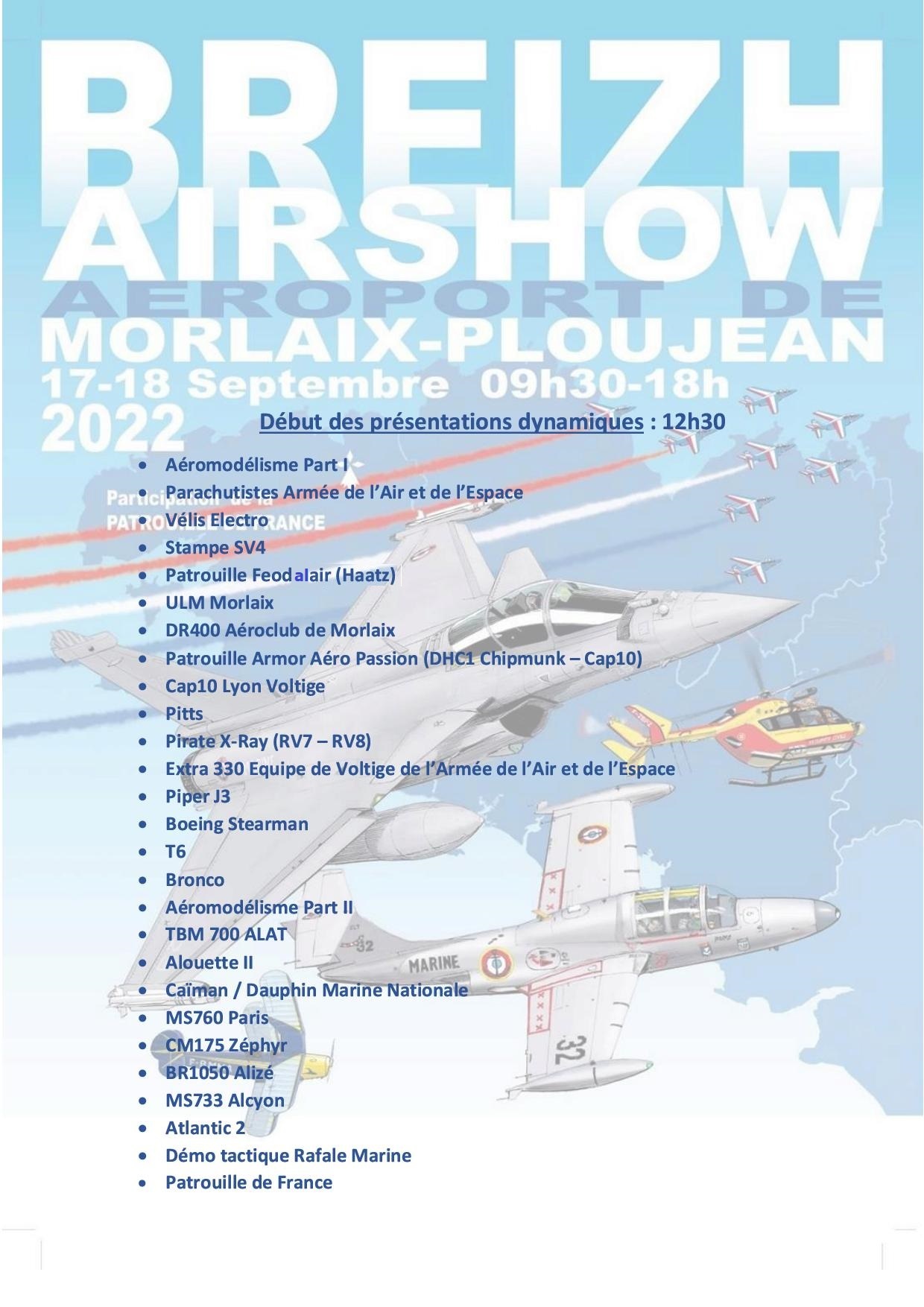 2022 - Breizh Airshow - Aéroport Morlaix-Ploujean les 17 & 18 septembre 2022  7t5v