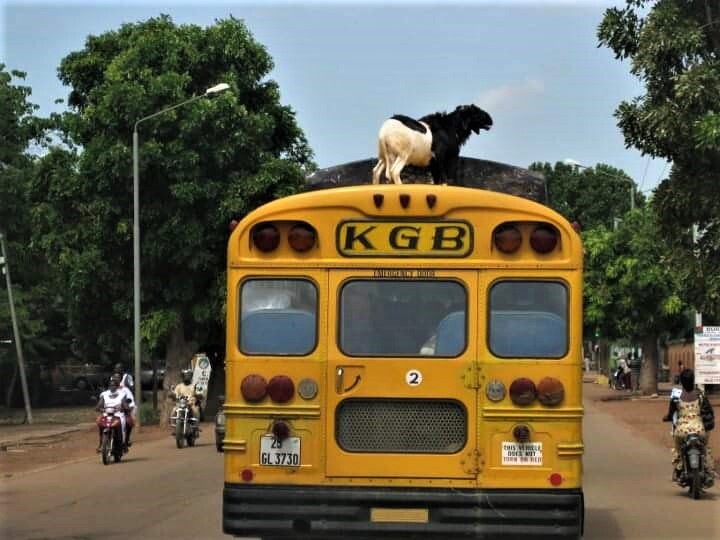 A scene in Ouagadougou