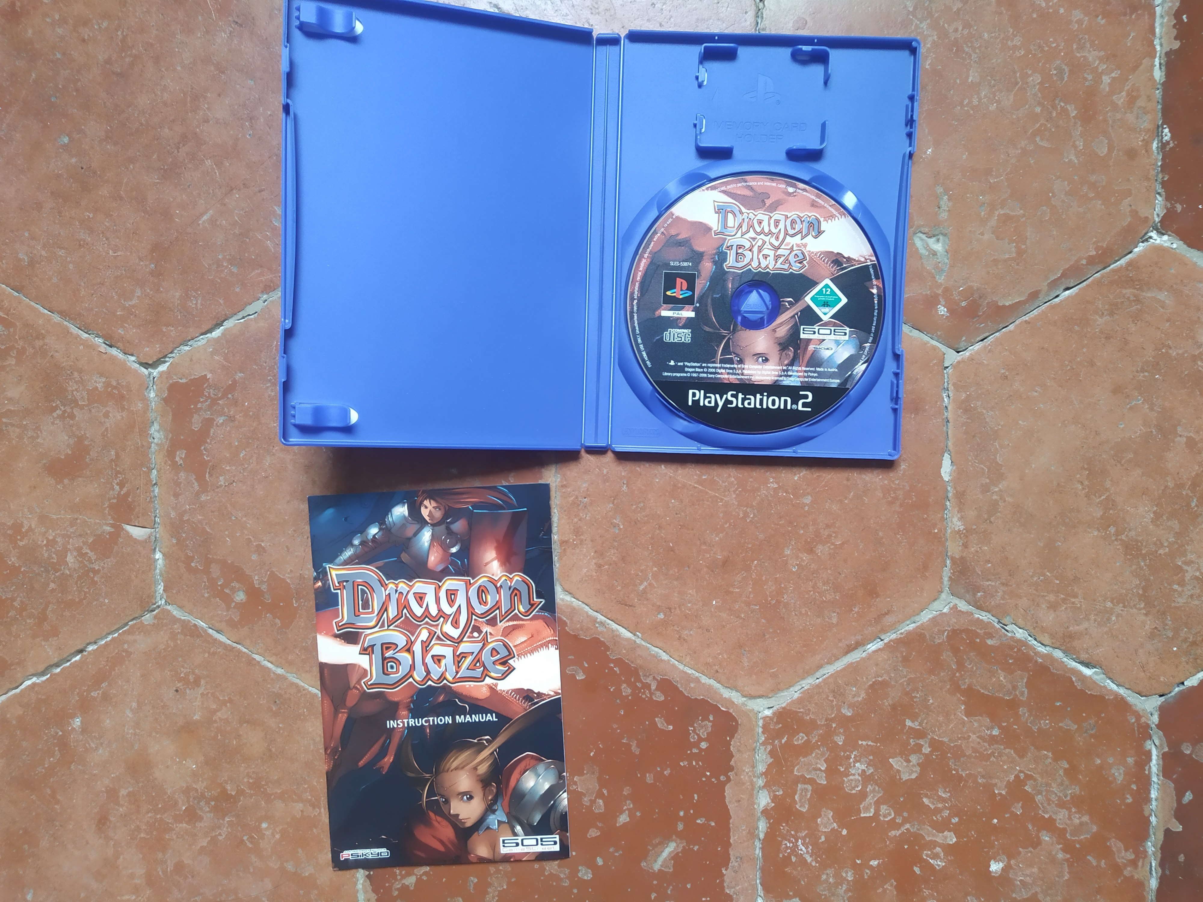 [VDS] Console PS1 en boîte, lot jeux PS1, Dragon Blaze PS2 Dt57