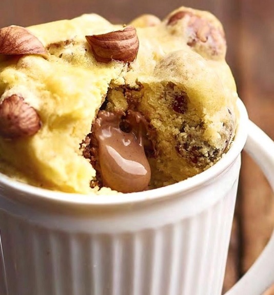 Mug cake chocolat/noisettes Y9s6