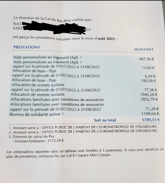 6 000 euros par mois sans bosser avec 10 gosses !!! 40ag