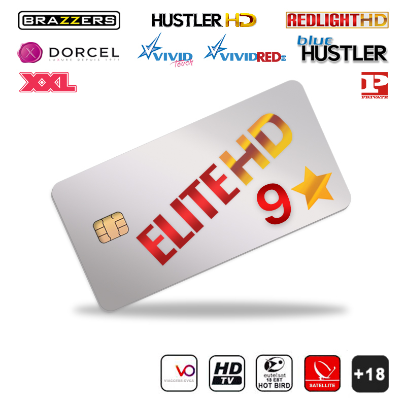 Carte Elite HD 4 chaines 6 mois Hot Bird Astra