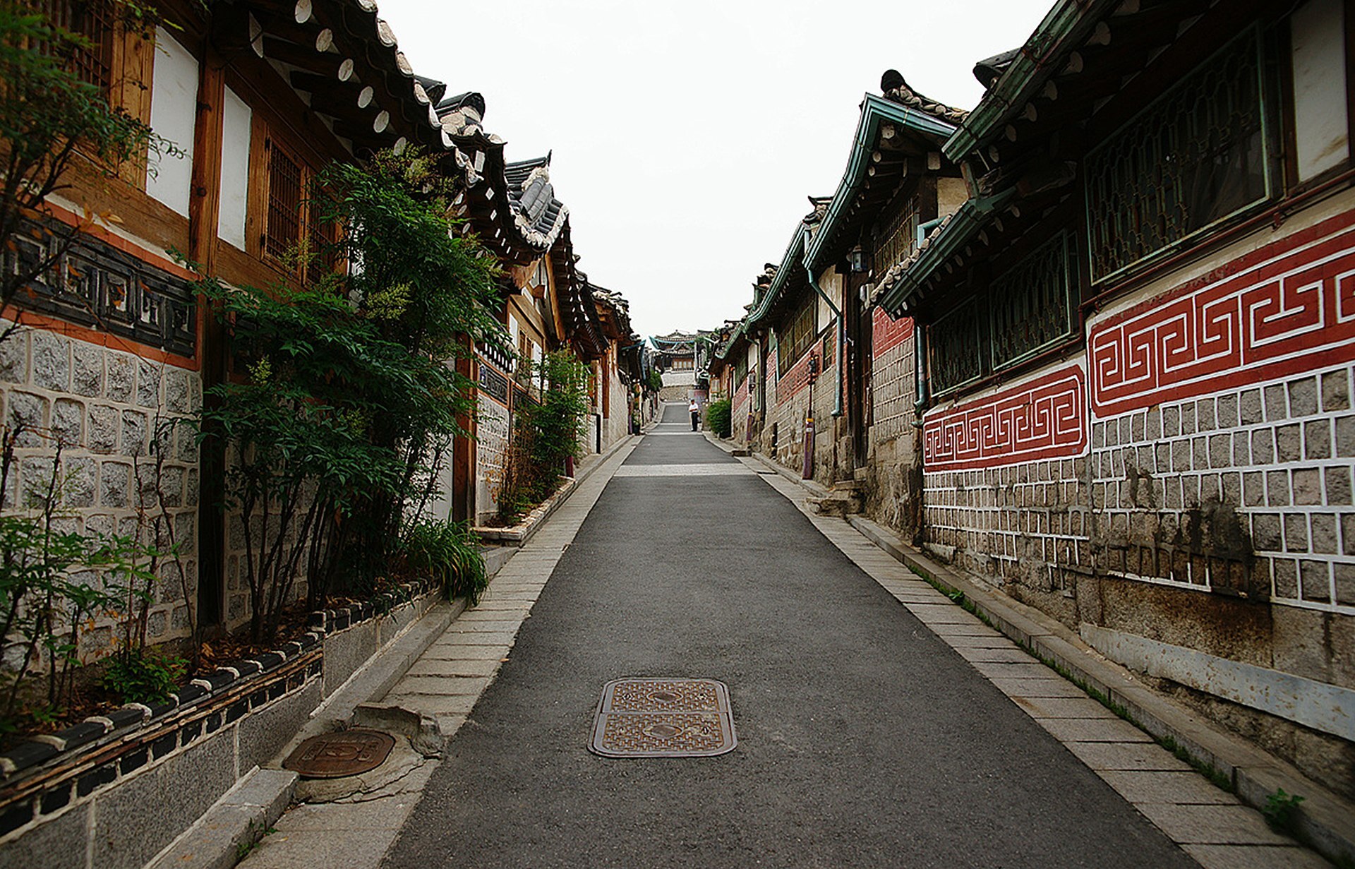 The Eight Scenic Views of Bukchon in South Korea