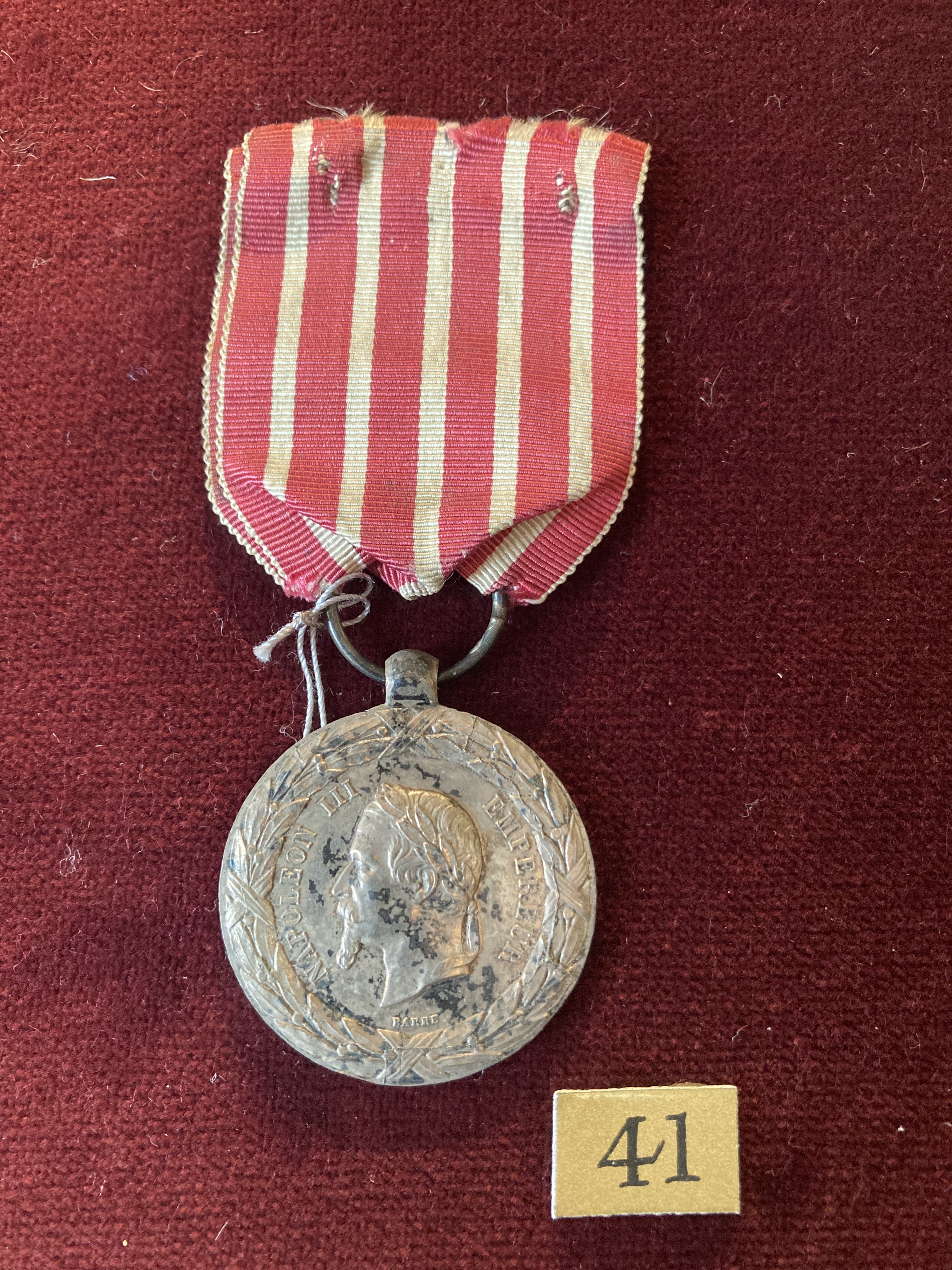 Médaille de la campagne d'Italie (Second empire) By04