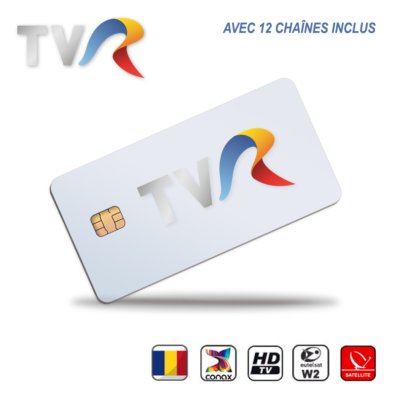 Carte TVR Roumanie Sans Limite À Vie TV Abonnement