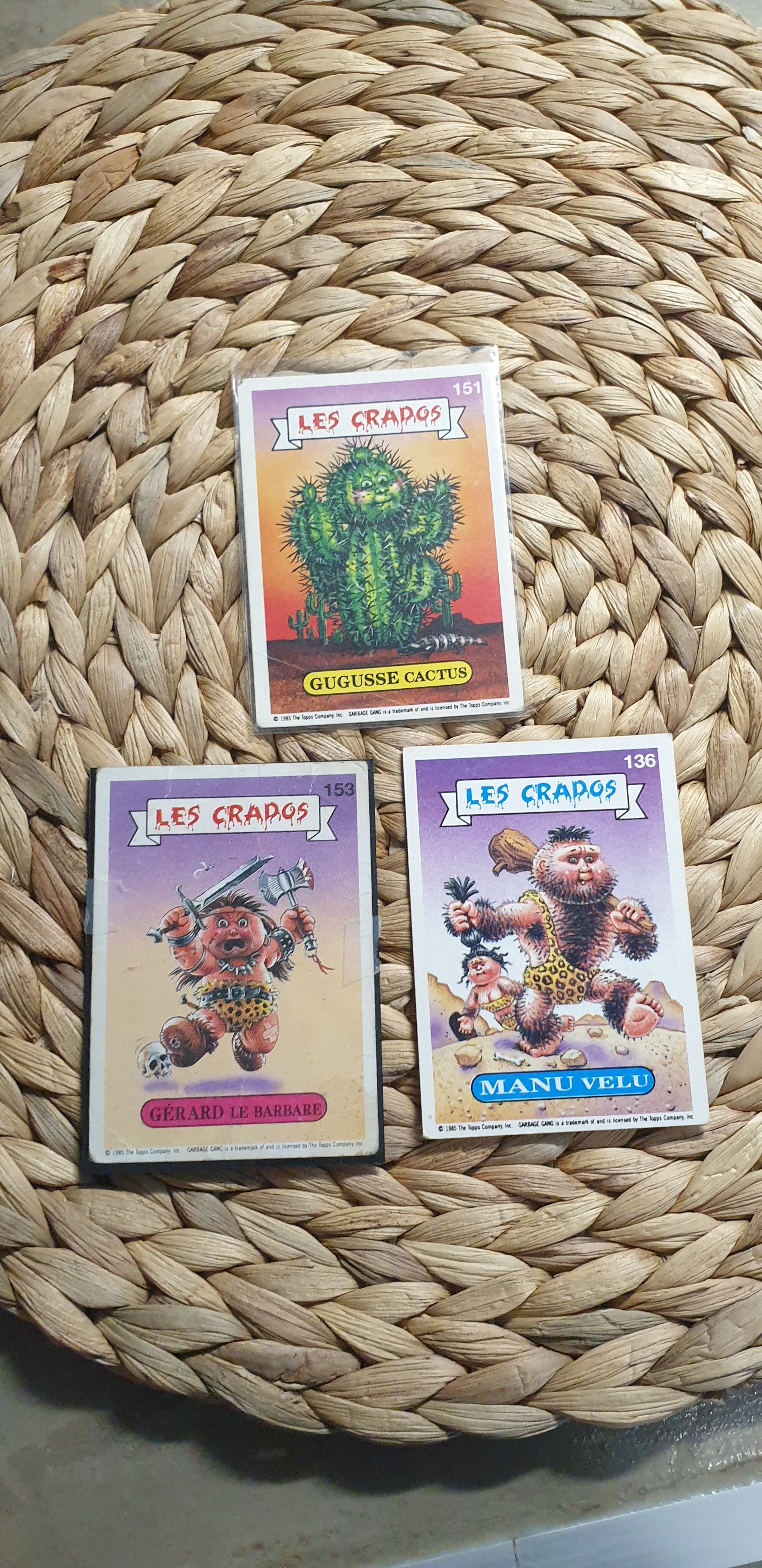 [ECH] jouets 80/90: Astujeux/Flipsiders, cartes Les Crados, MOTU, Mask, etc... Oveh