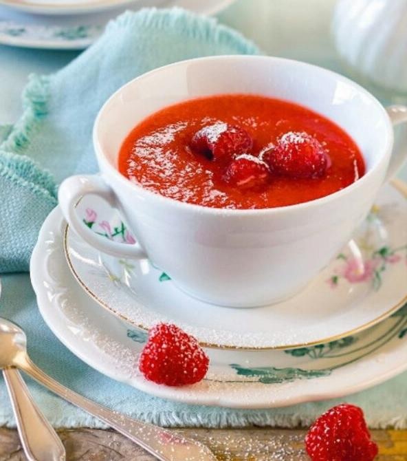 Soupe de framboises G1hl