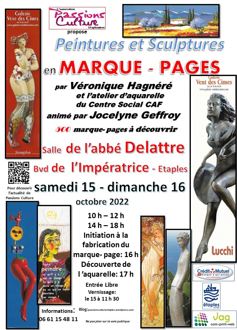 exposition peintures et sculptures en marque page 15. 16 oct 2022 etaples Rg87