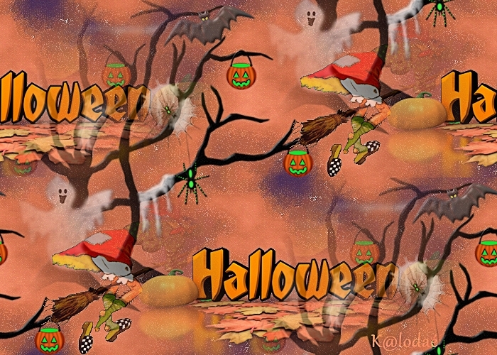 "Fond décoré le thème Halloween" Vpn7