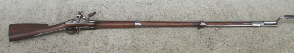 Une platine de fusil d'infanterie modèle 1763 Wr53