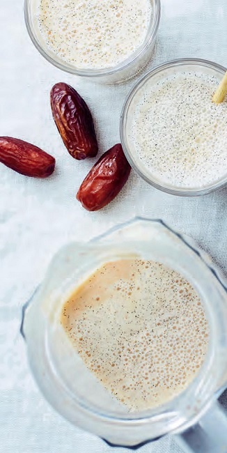 Lait d'amandes/dattes/vanille Diyu