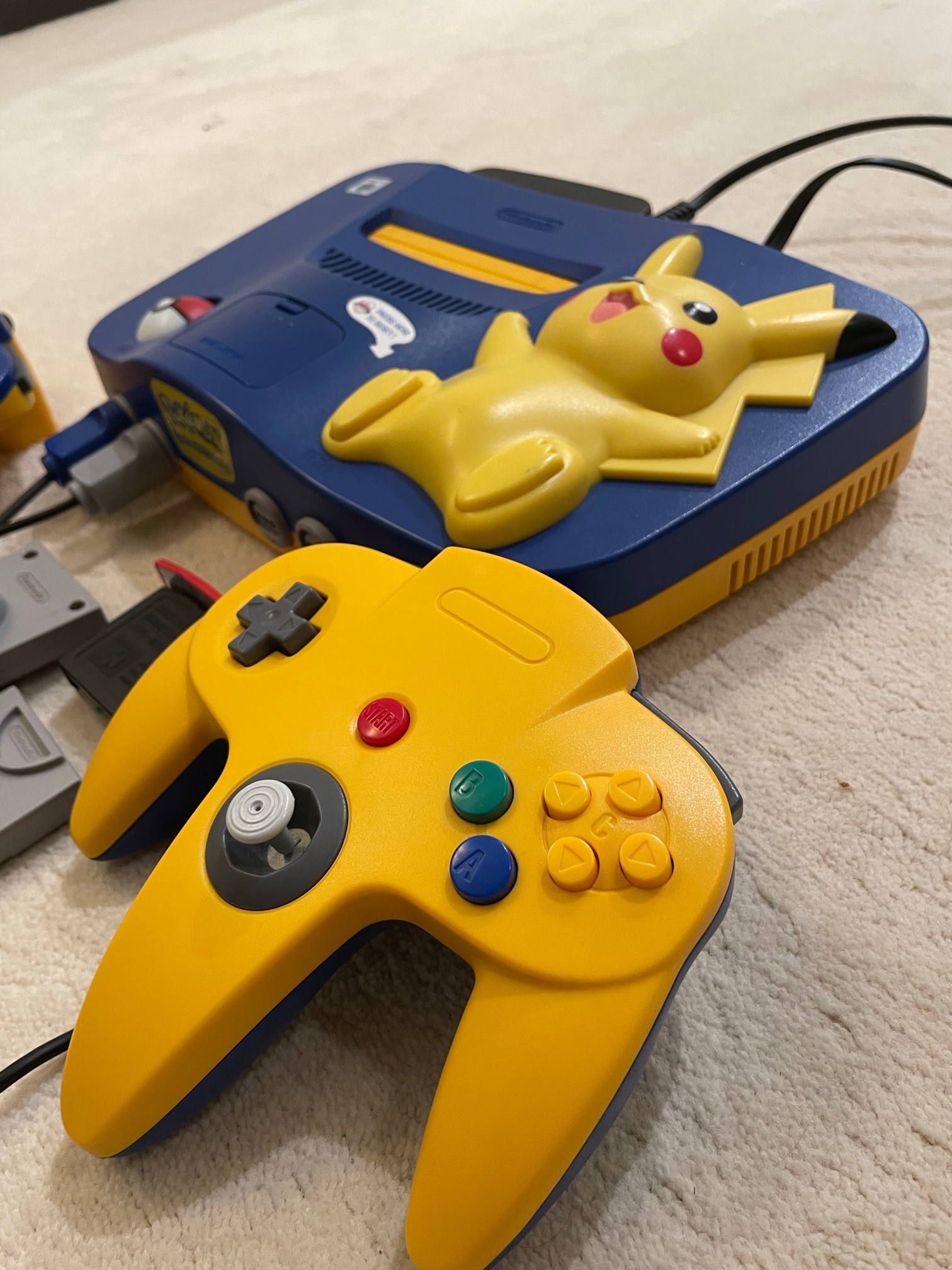 (RECH) console Nintendo 64 Pokémon  Hzhz
