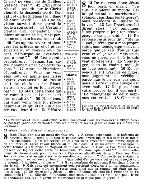 Jean 8:1-11 n'est plus reconnu authentique depuis la TMN 2013 - Page 31 5w6j