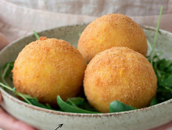 Arancini safran/gorgonzola 8cac