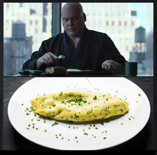 Omelette à la ciboulette de Wilson Fisk 2qma