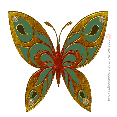 Tubes PNG "Les animaux" "Papillons décoré" Effets divers. 3ehp