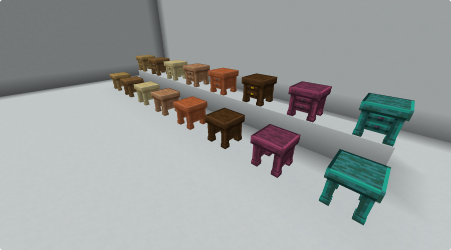 Valhelsia Furniture Mods Minecraft