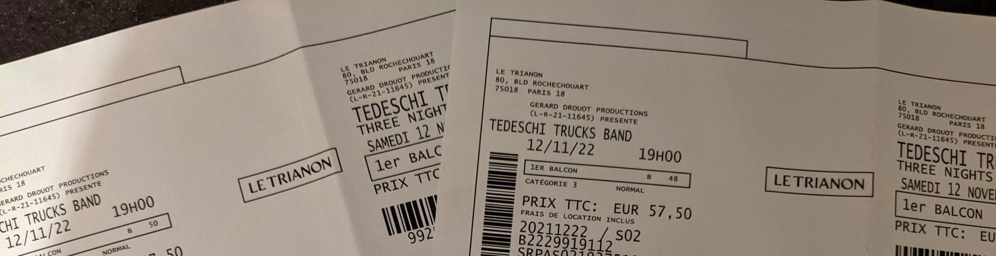 Tedeschi Trucks Band au Trianon le 12/11 Jdeg