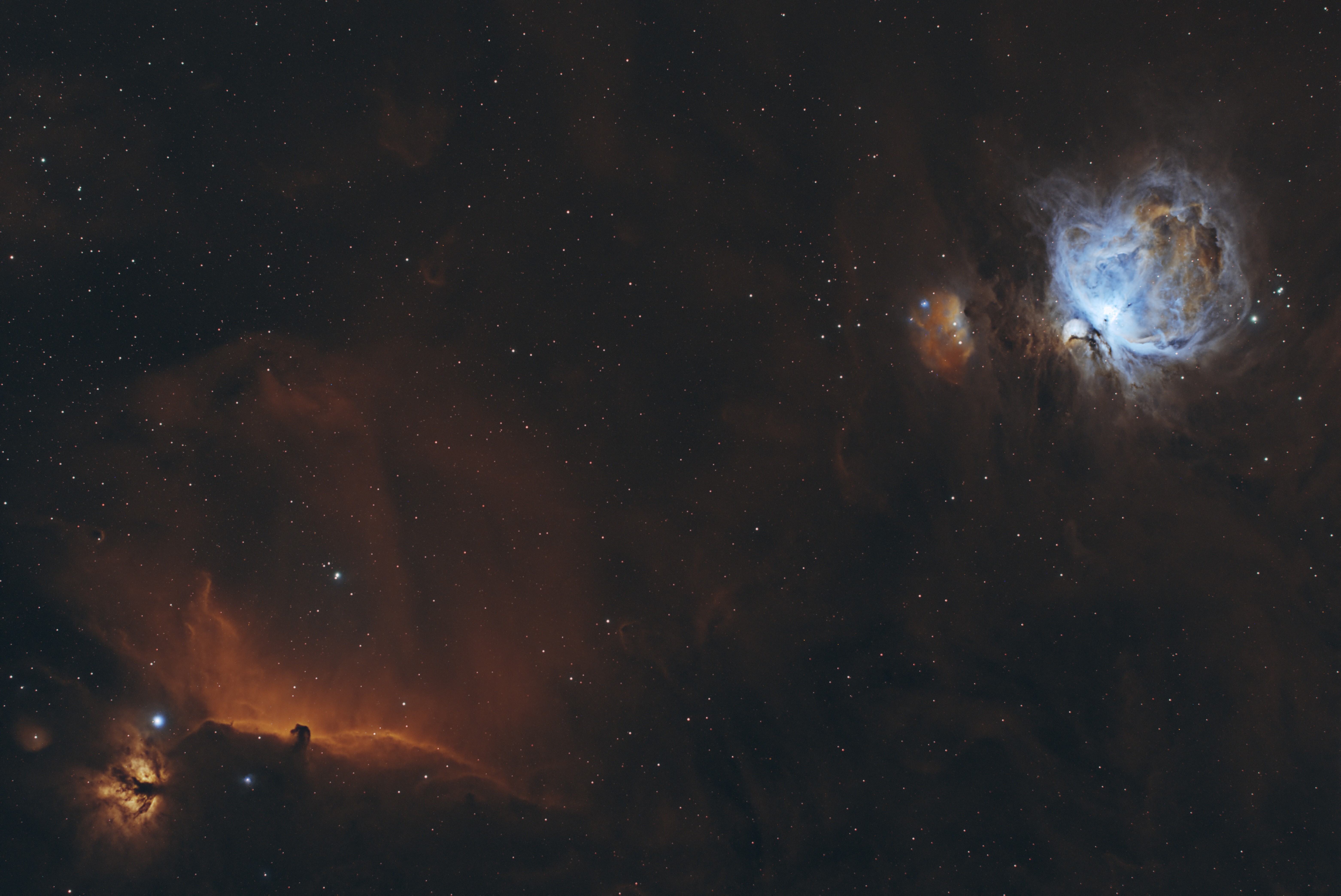 Orion et un peu moins de monde. M2q1