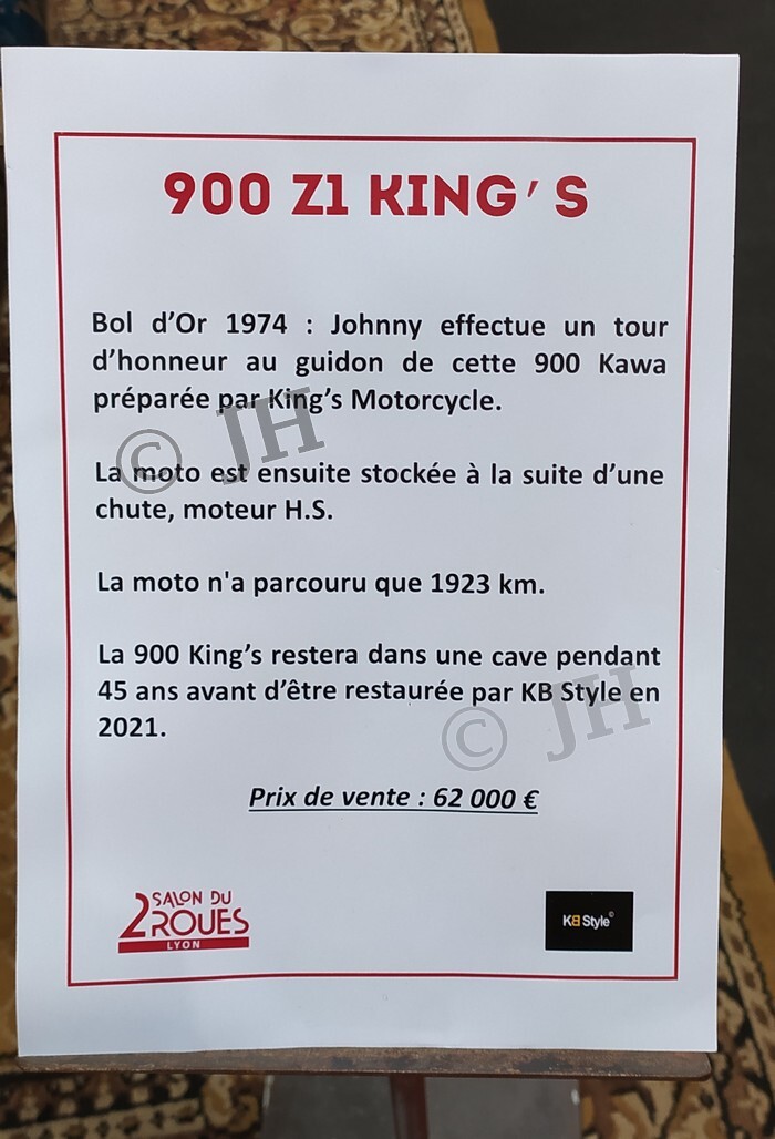 La 900 King's de Johnny au Salon du 2 roues O6m2