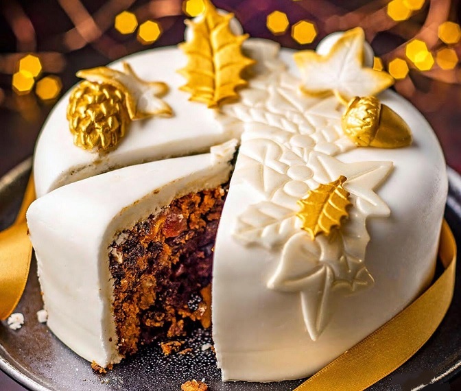 Cake de noël anglais Avi1