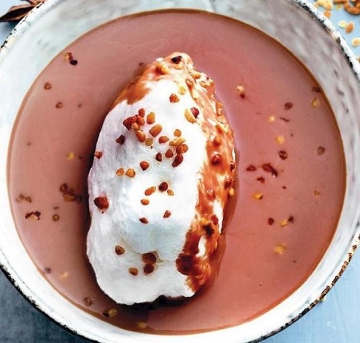 Île flottante au chocolat Yer3