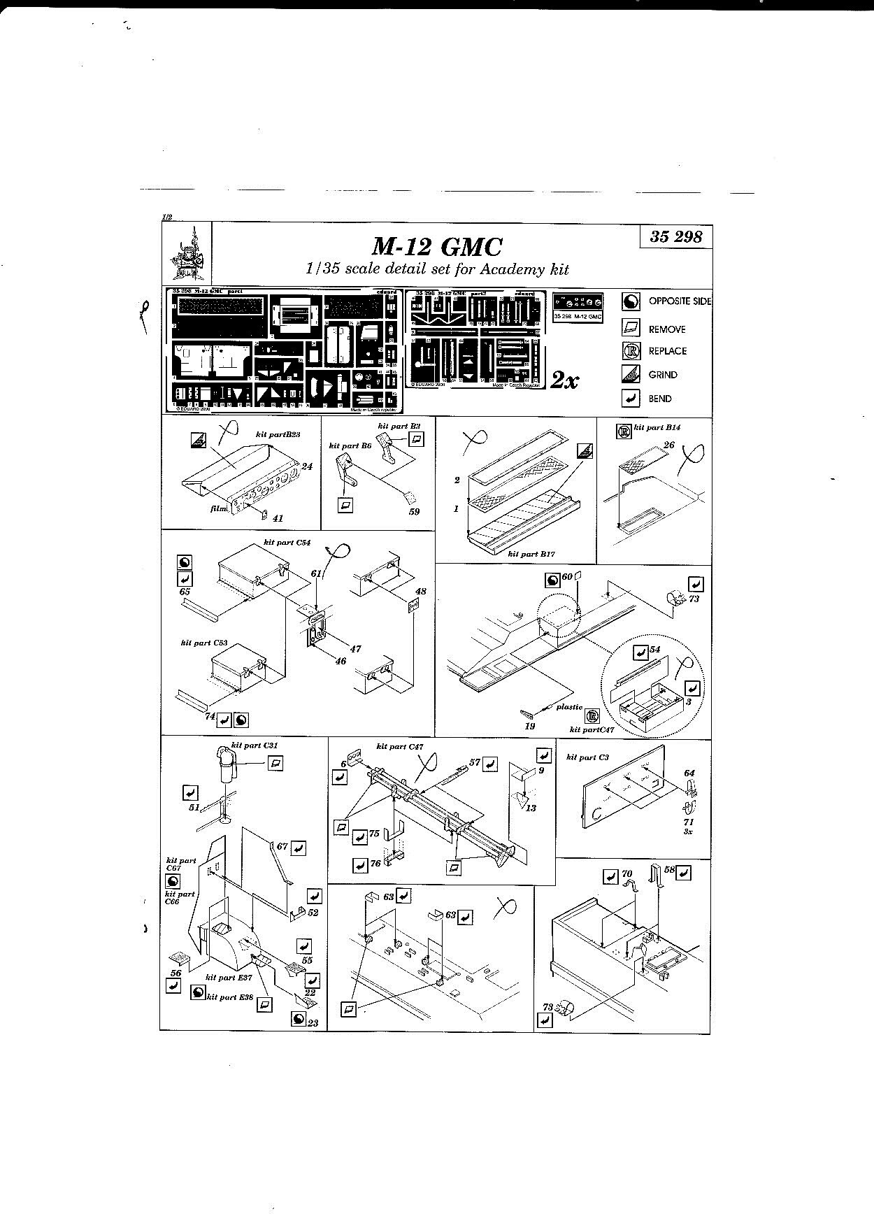 M-12  155 mm Gun Motor Carriage  ACADEMY  1/35 - Page 6 1hhl