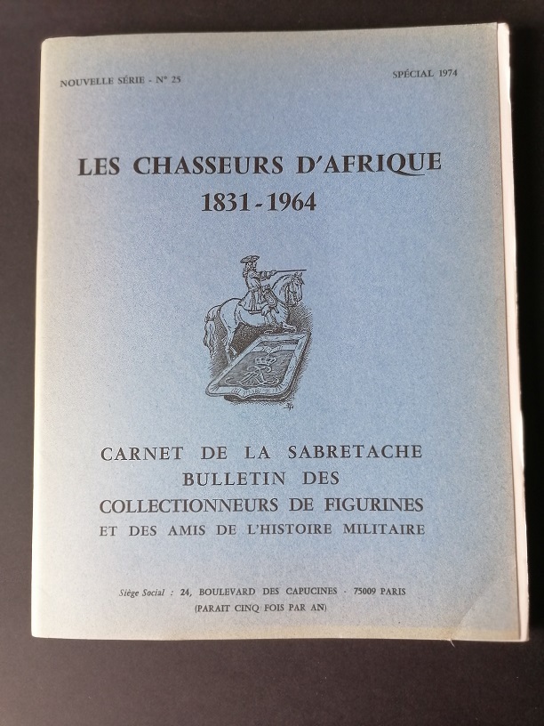 les carnets de la sabretache : les chasseur d'afrique 1831-1964 Qhcc