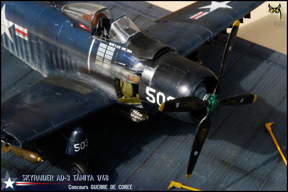 AD-3 Skyraider - Tamiya - 1/48 0sha