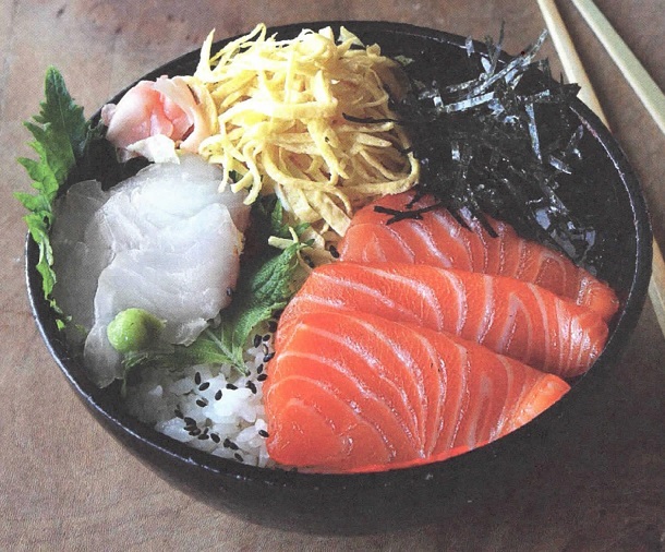 Chirashi sushi Hanb