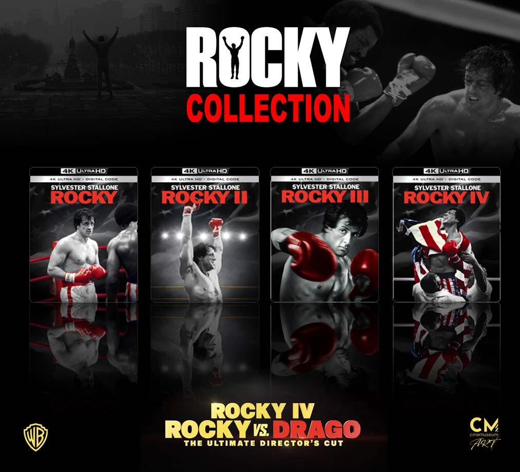 Rocky + Creed L'intégrale / Coffret Lot 8 DVD