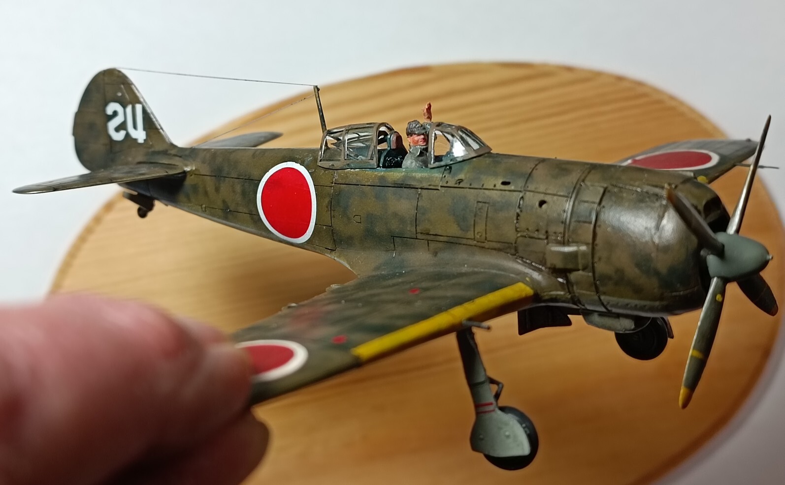 Ki-84 Sword 1/72 - pré-série J6r2