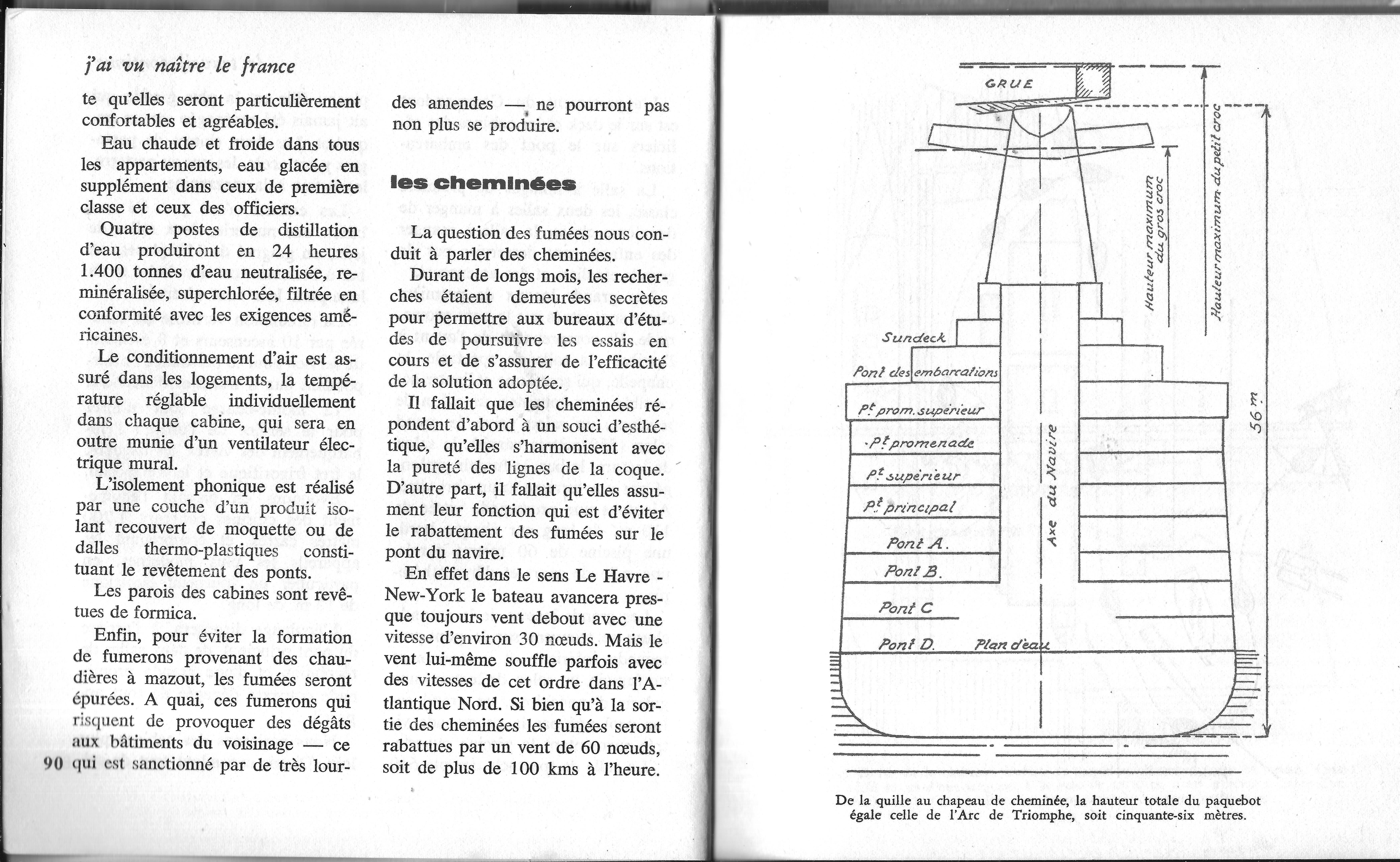 [FRANCE] Paquebot FRANCE (Compagnie Générale Transatlantique - 1962) / NORWAY 1979 / Blue Lady 2006) N0g8