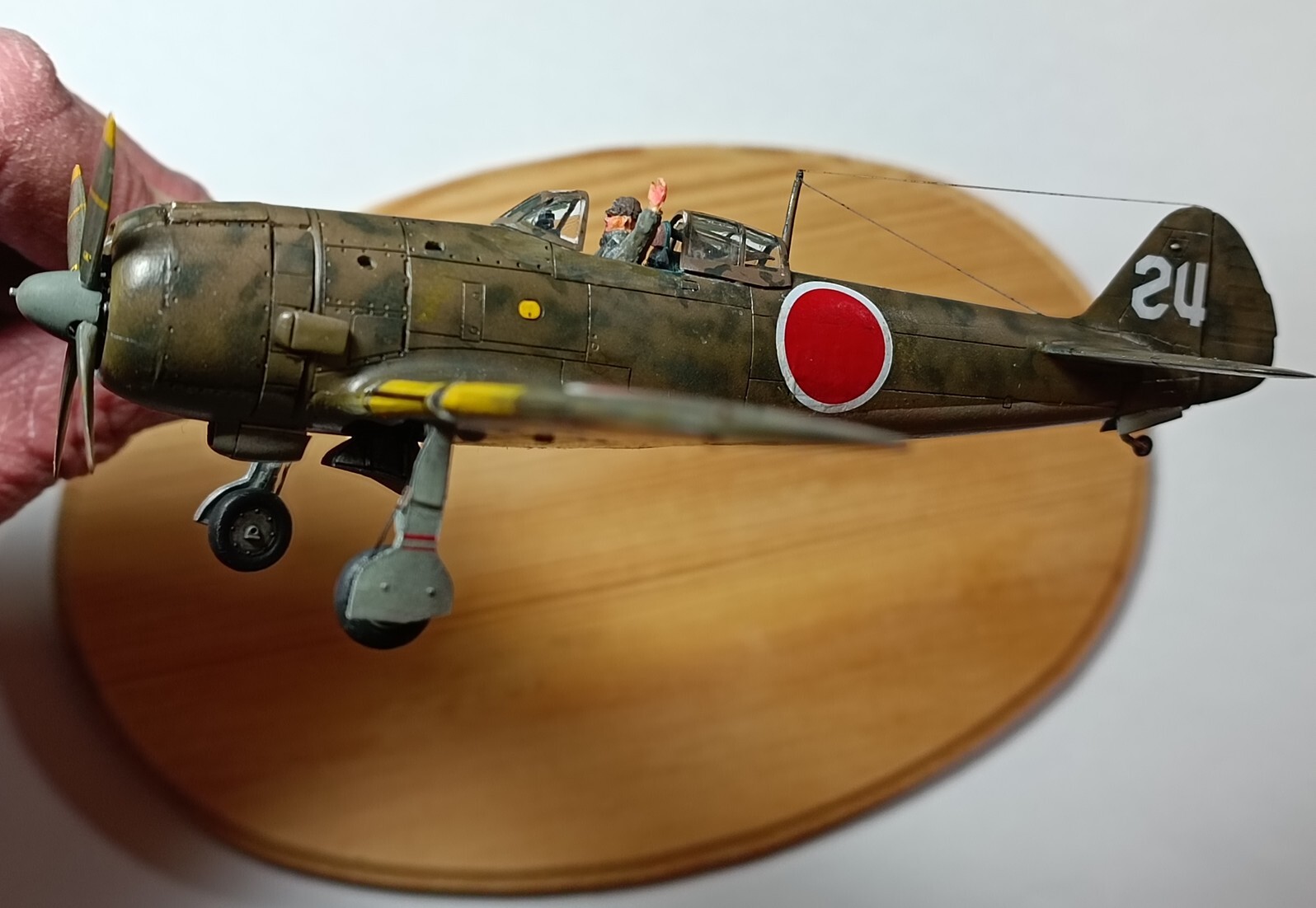 Ki-84 Sword 1/72 - pré-série Spqs