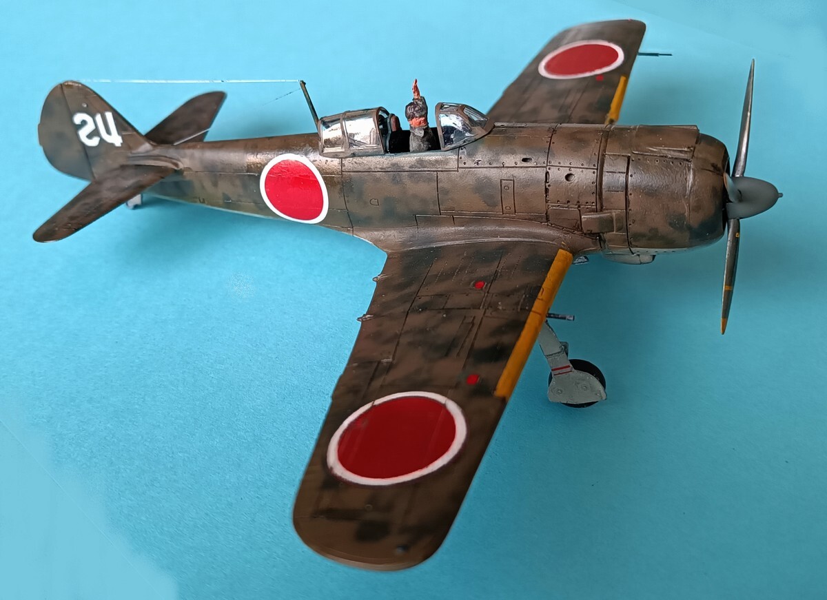 Ki-84 Sword 1/72 - pré-série Q22j